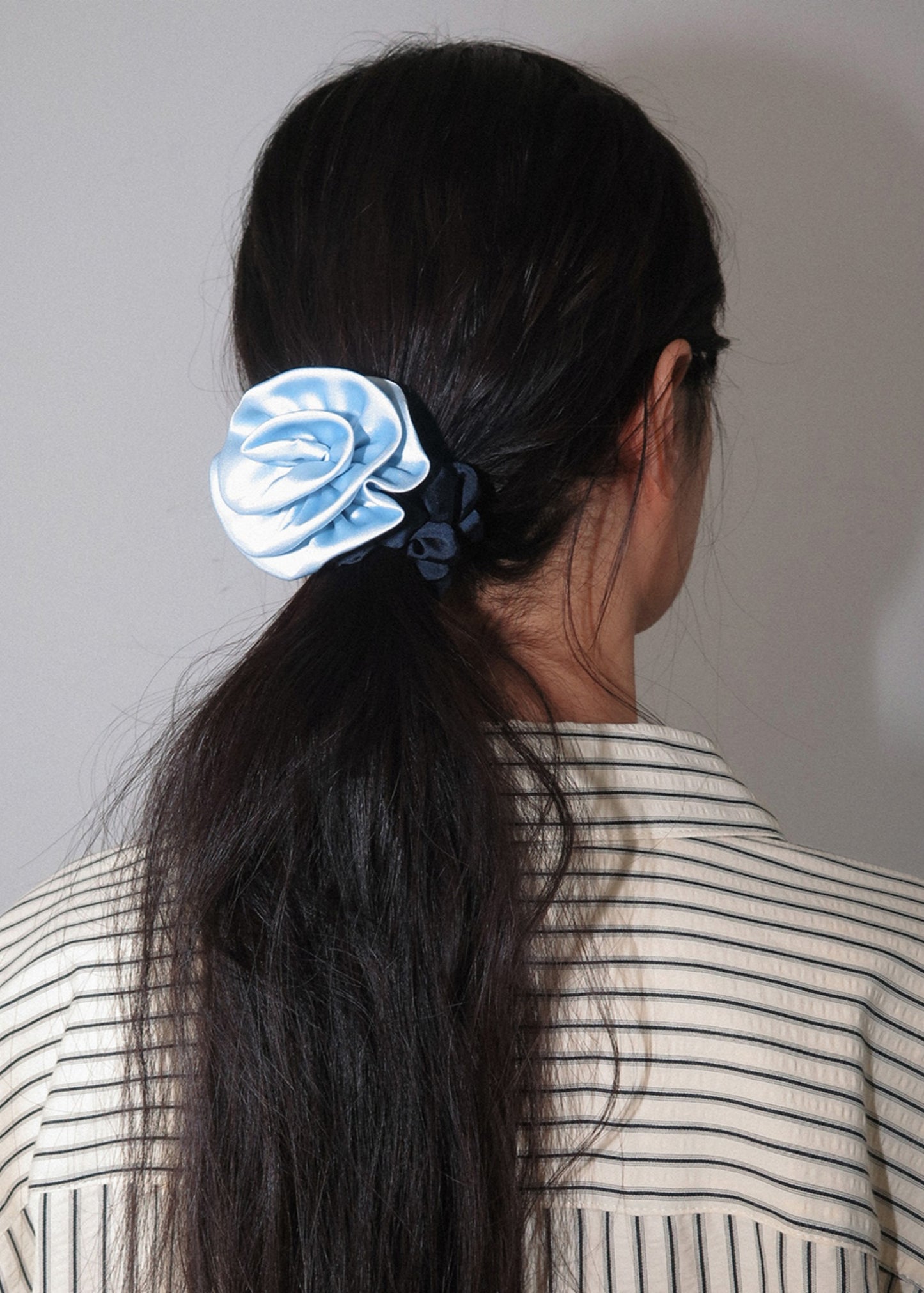 Satin Corsage Scrunchie