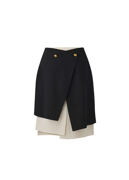 Wrap Midi Skirt