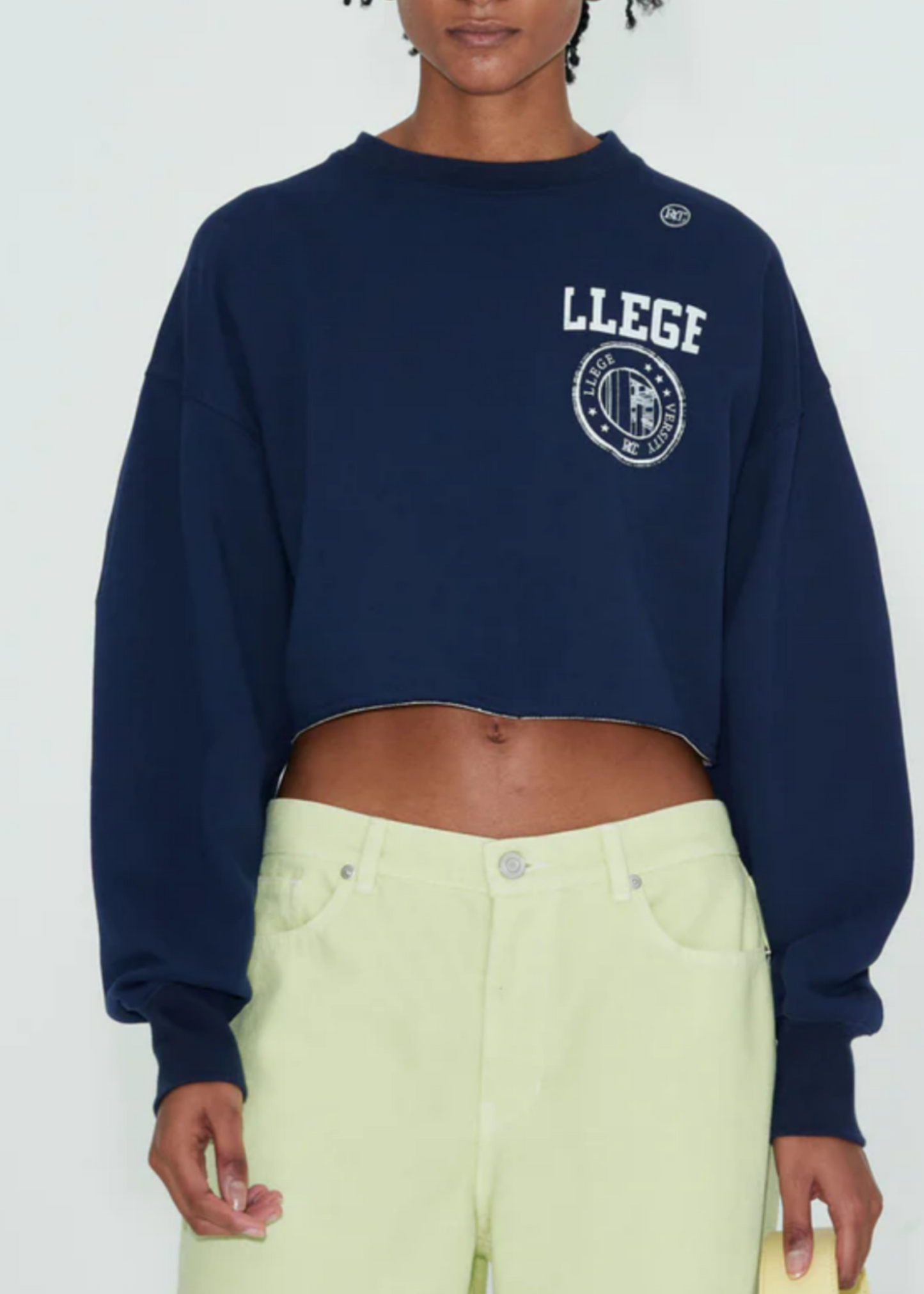 Llege Series Crop Sweat