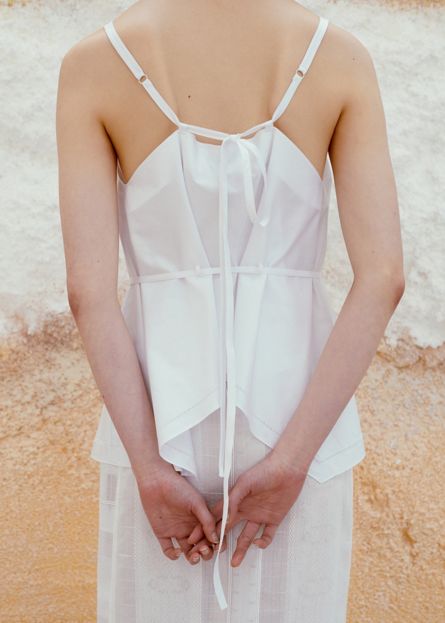 Flared Sleeveless Top