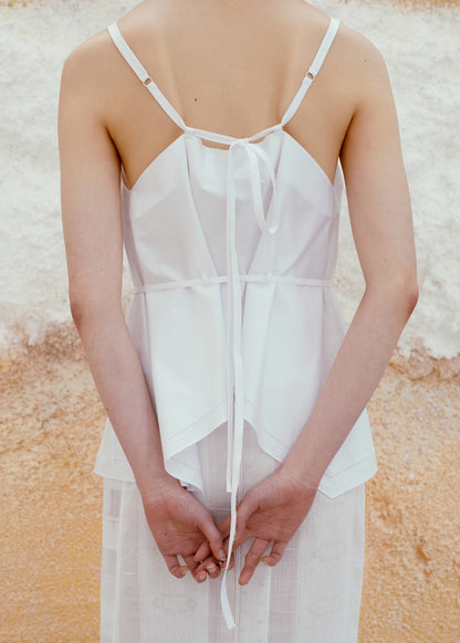 Flared Sleeveless Top