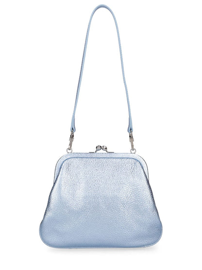 Vivienne Injected Orb leather clutch