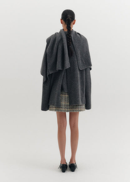 Collared Knit Cardigan