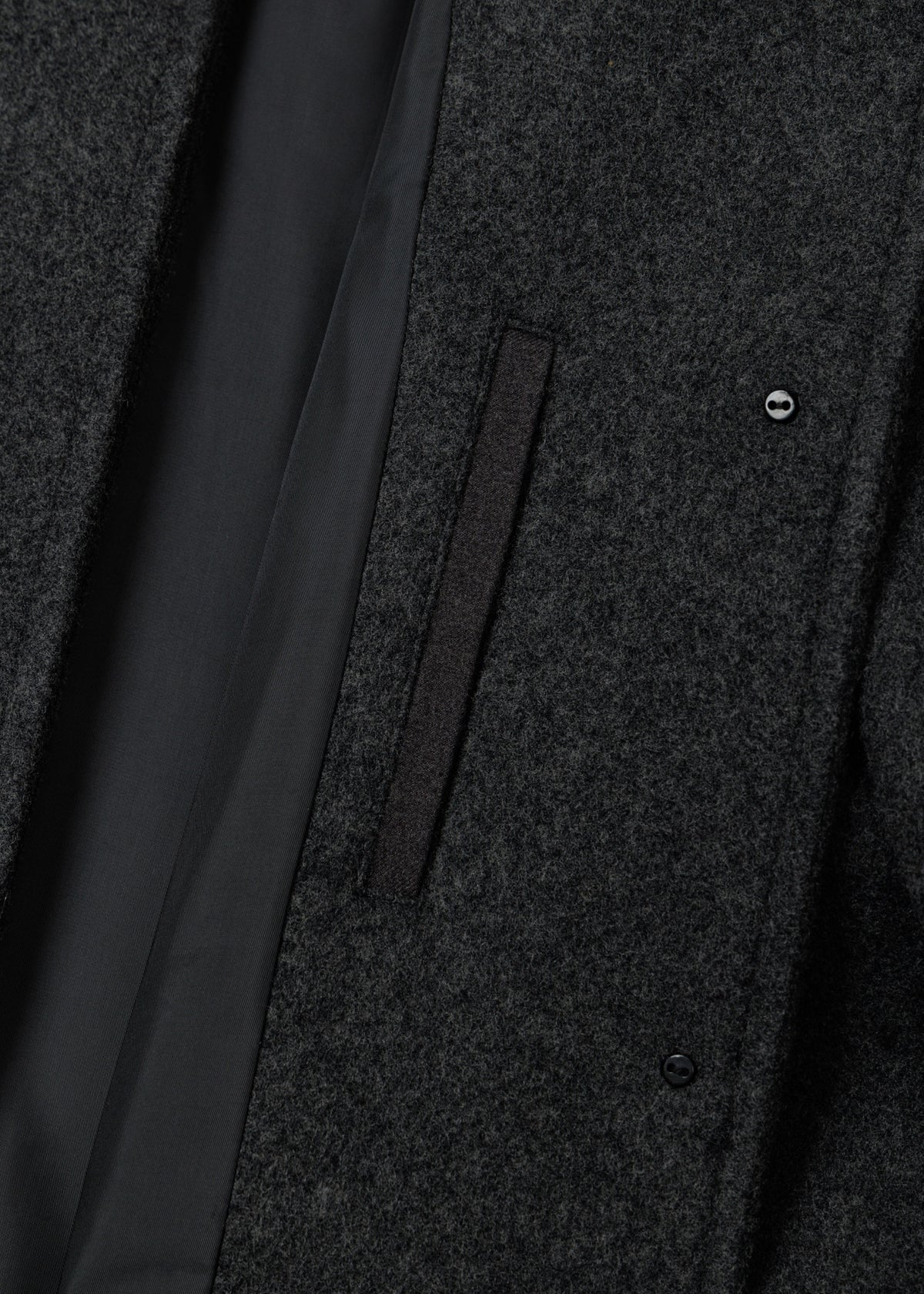 Cashmere Blend Raglan-sleeve Mac Coat