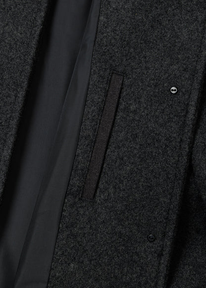 Cashmere Blend Raglan-sleeve Mac Coat