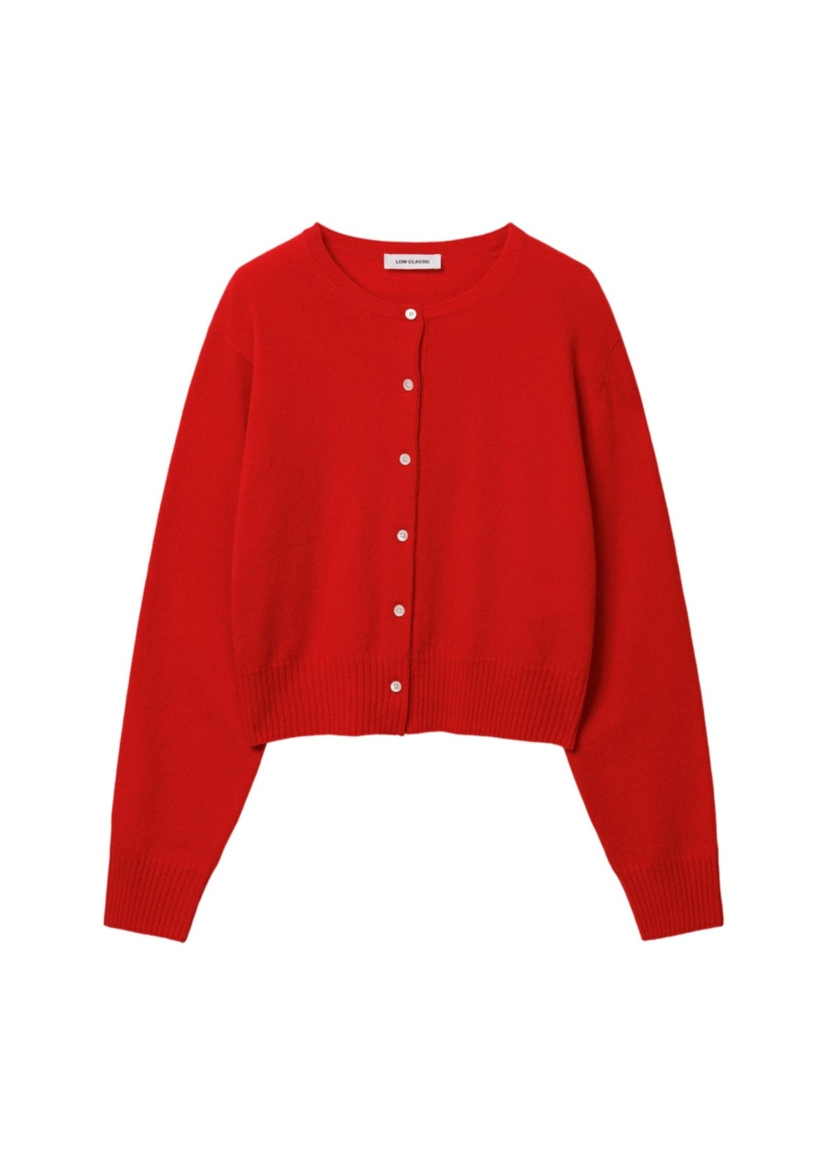 Crop Wool Cardigan