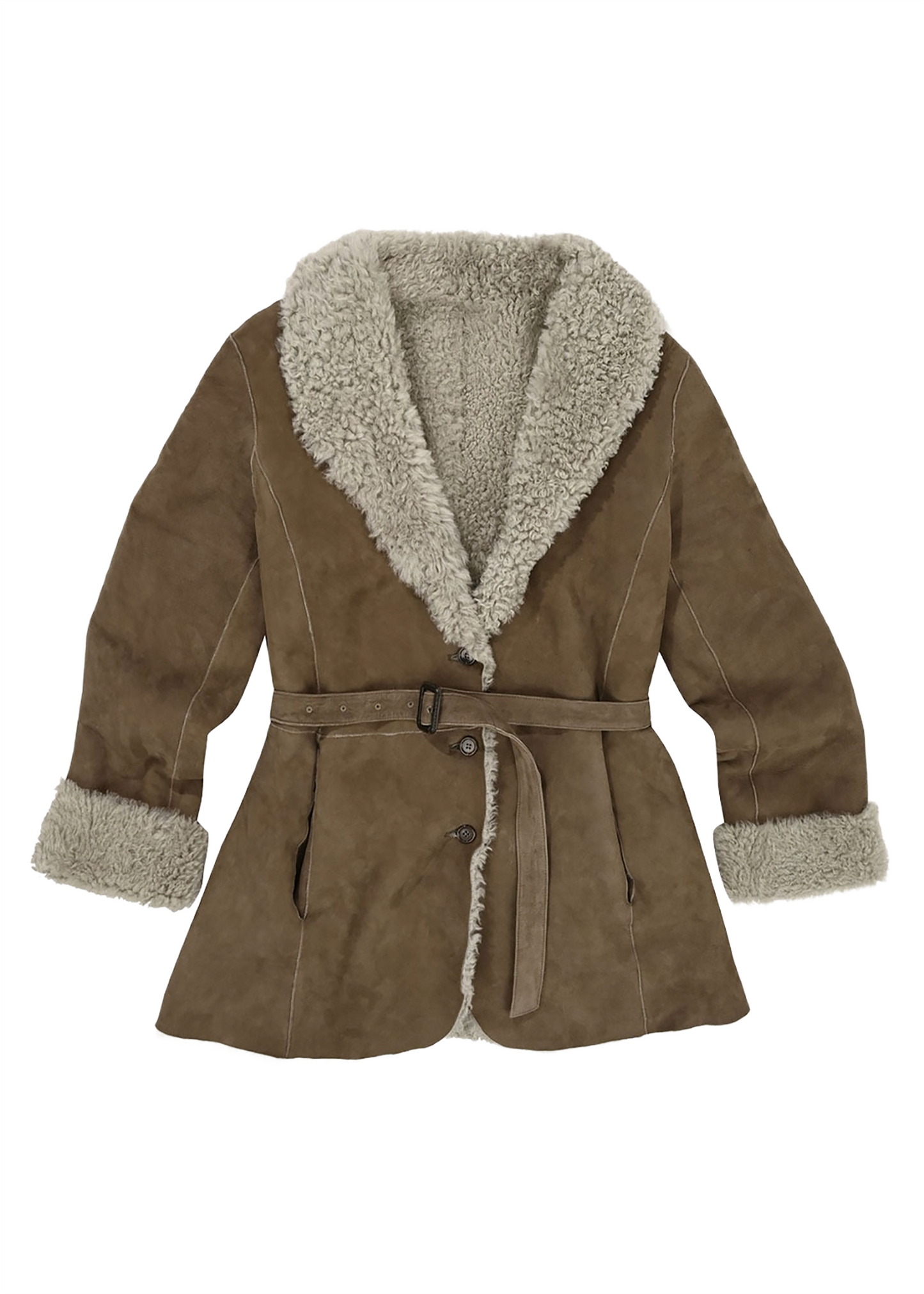 Reversible Shawl Collar Shearing Jacket