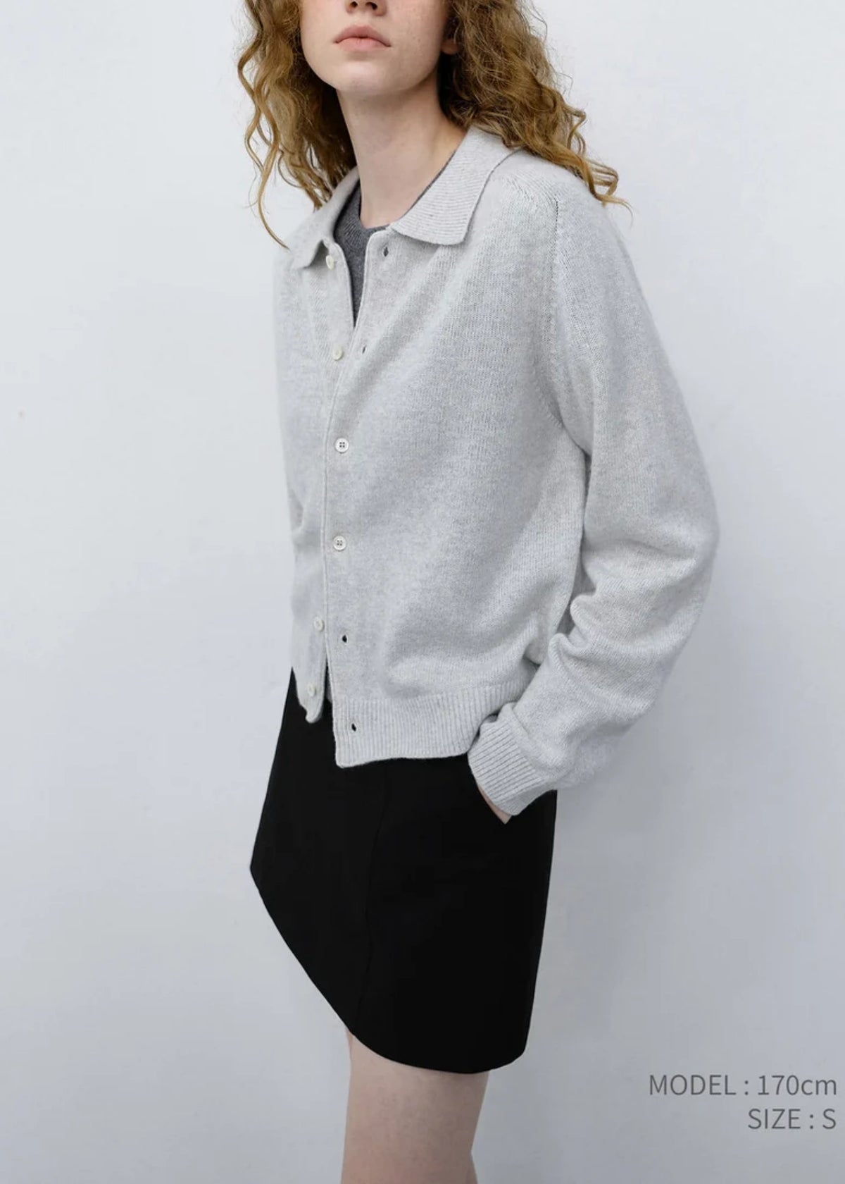 Collared Knit Cardigan