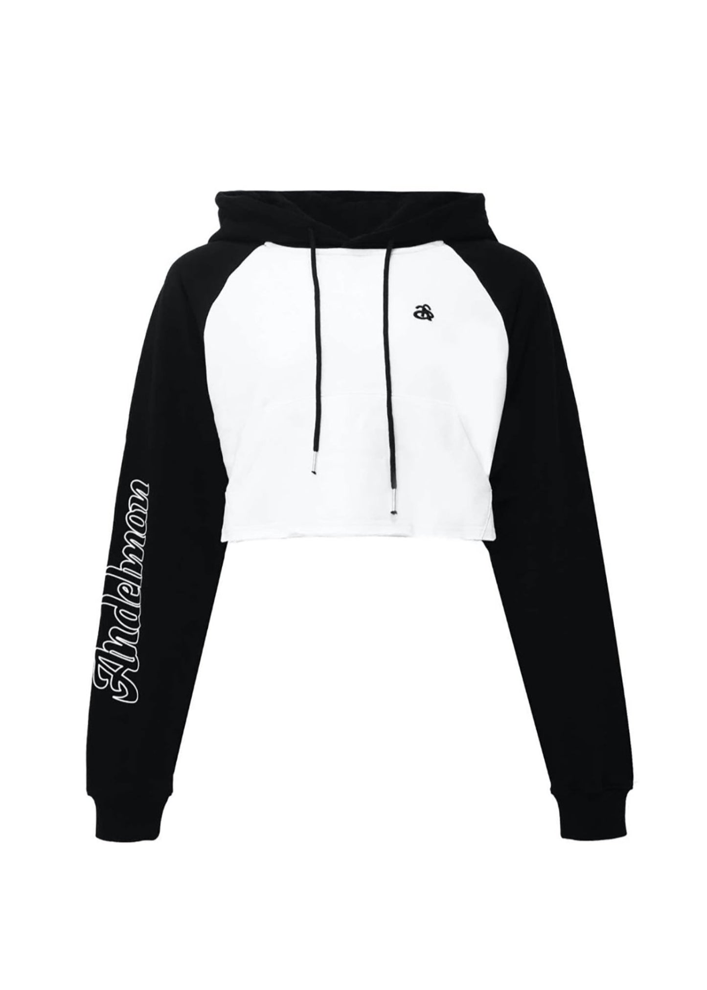 Logo Cropped Hoodie