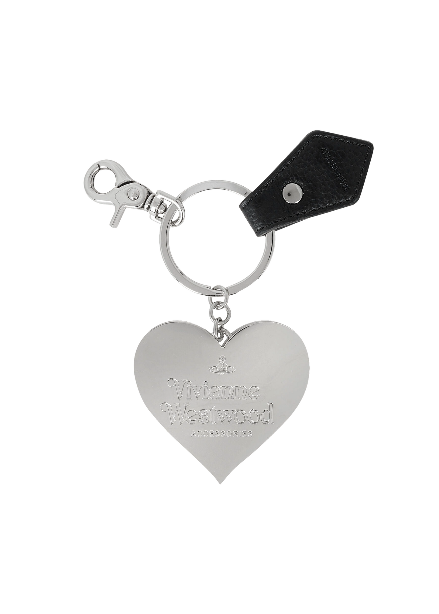 Mirror Heart Orb Keyring