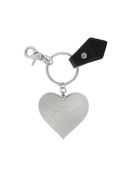 Mirror Heart Orb Keyring