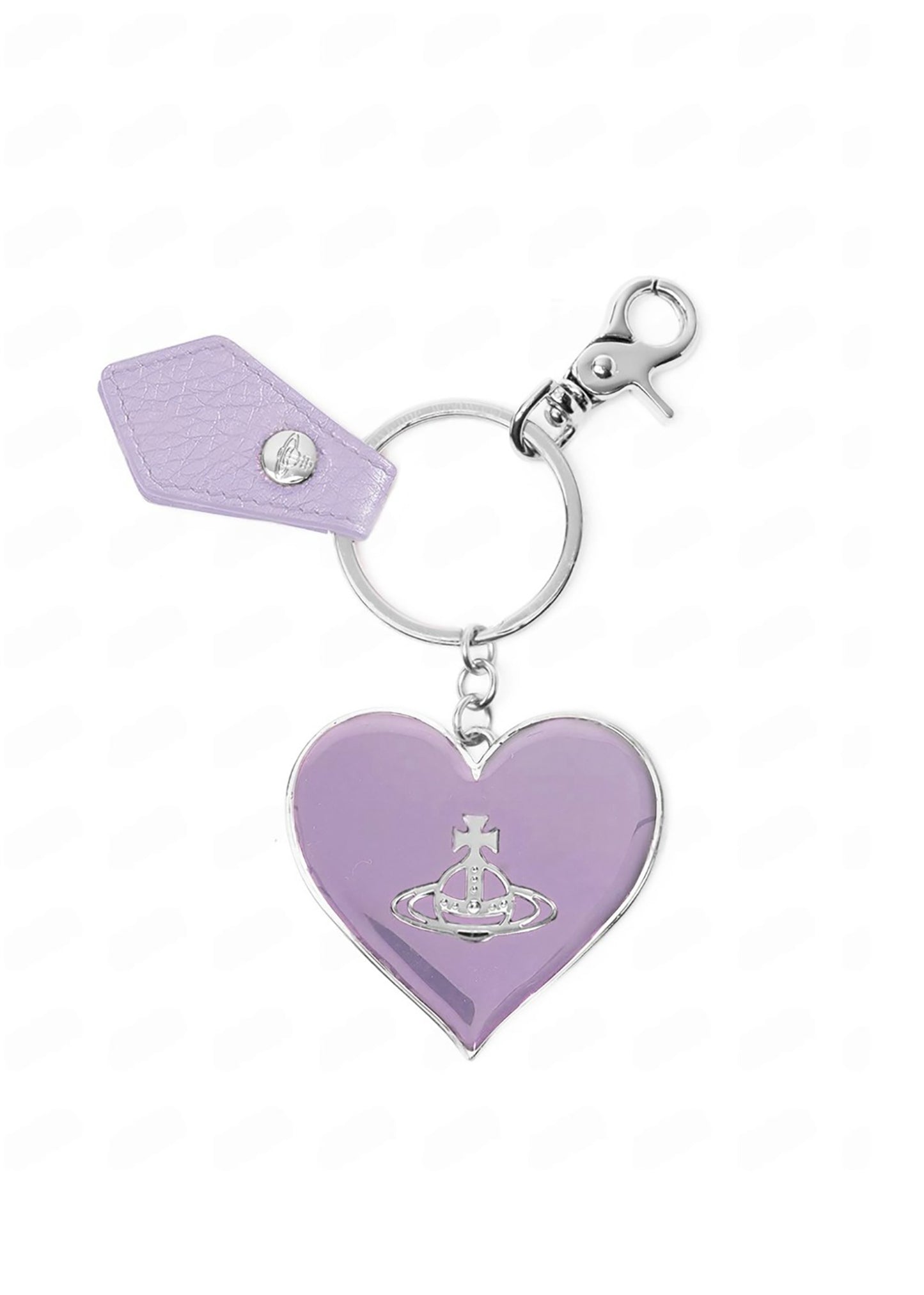 Mirror Heart Orb Keyring