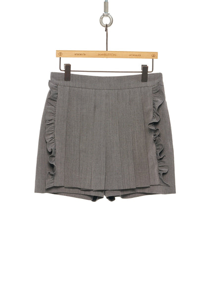 Pleated Apron Skort