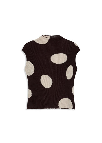 Ribbed Dot Top