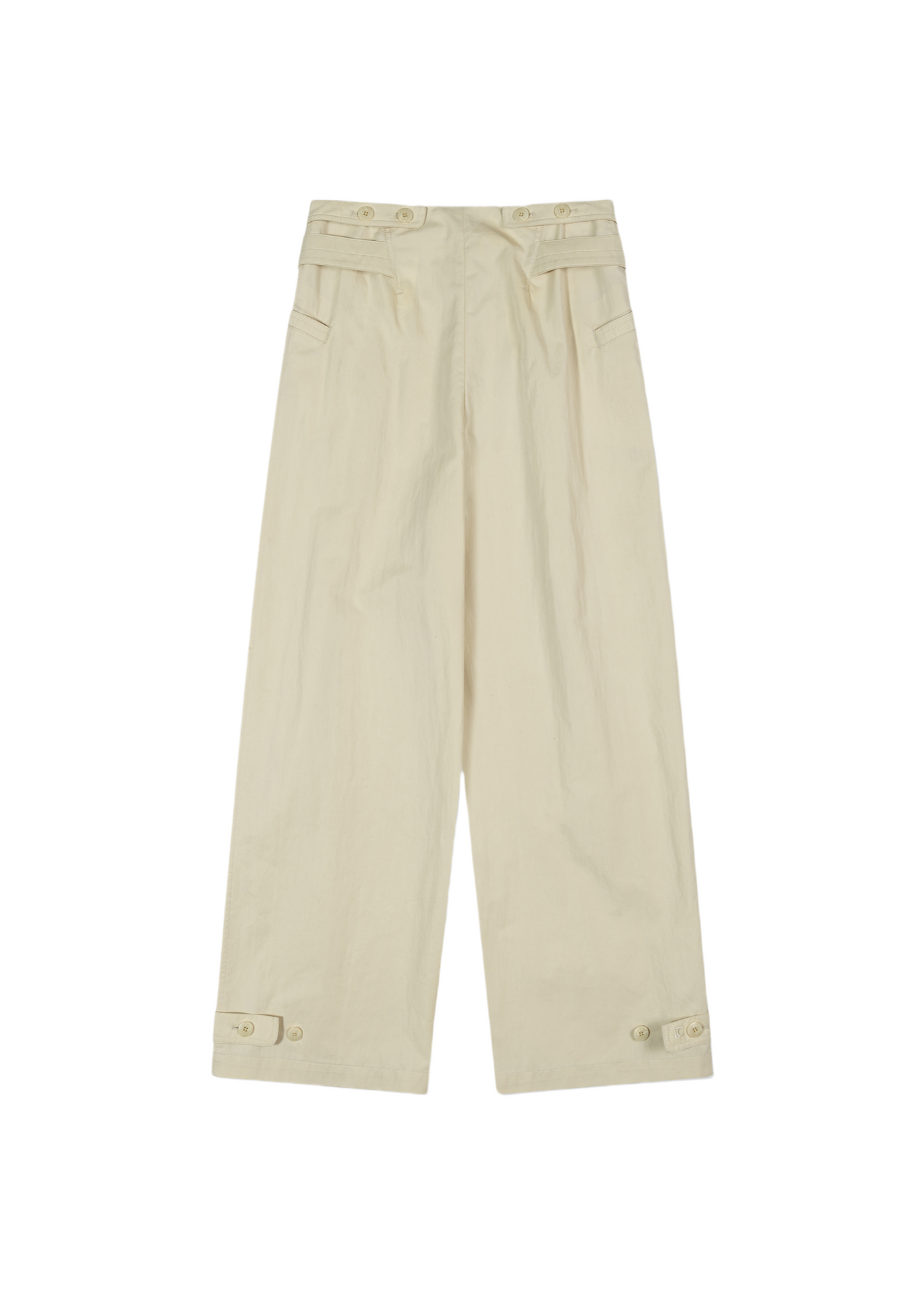 Double Belt Point Pants