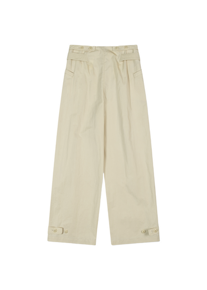 Double Belt Point Pants
