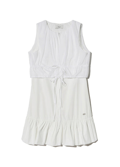 Sheer Layered Mini Dress