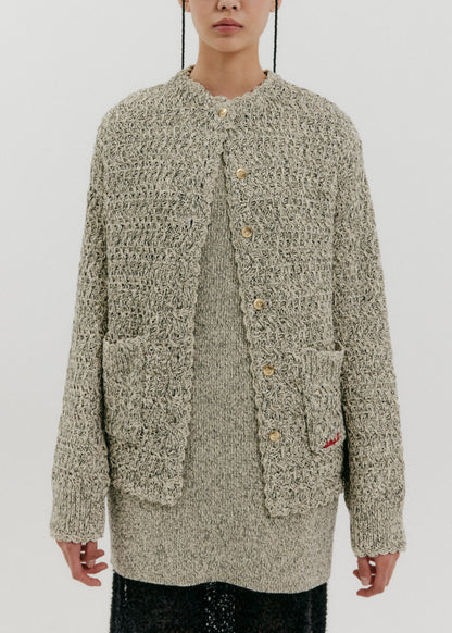 Oversized Knit Cardigan