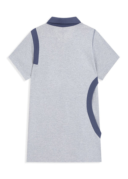 Curved Button Panel Tee