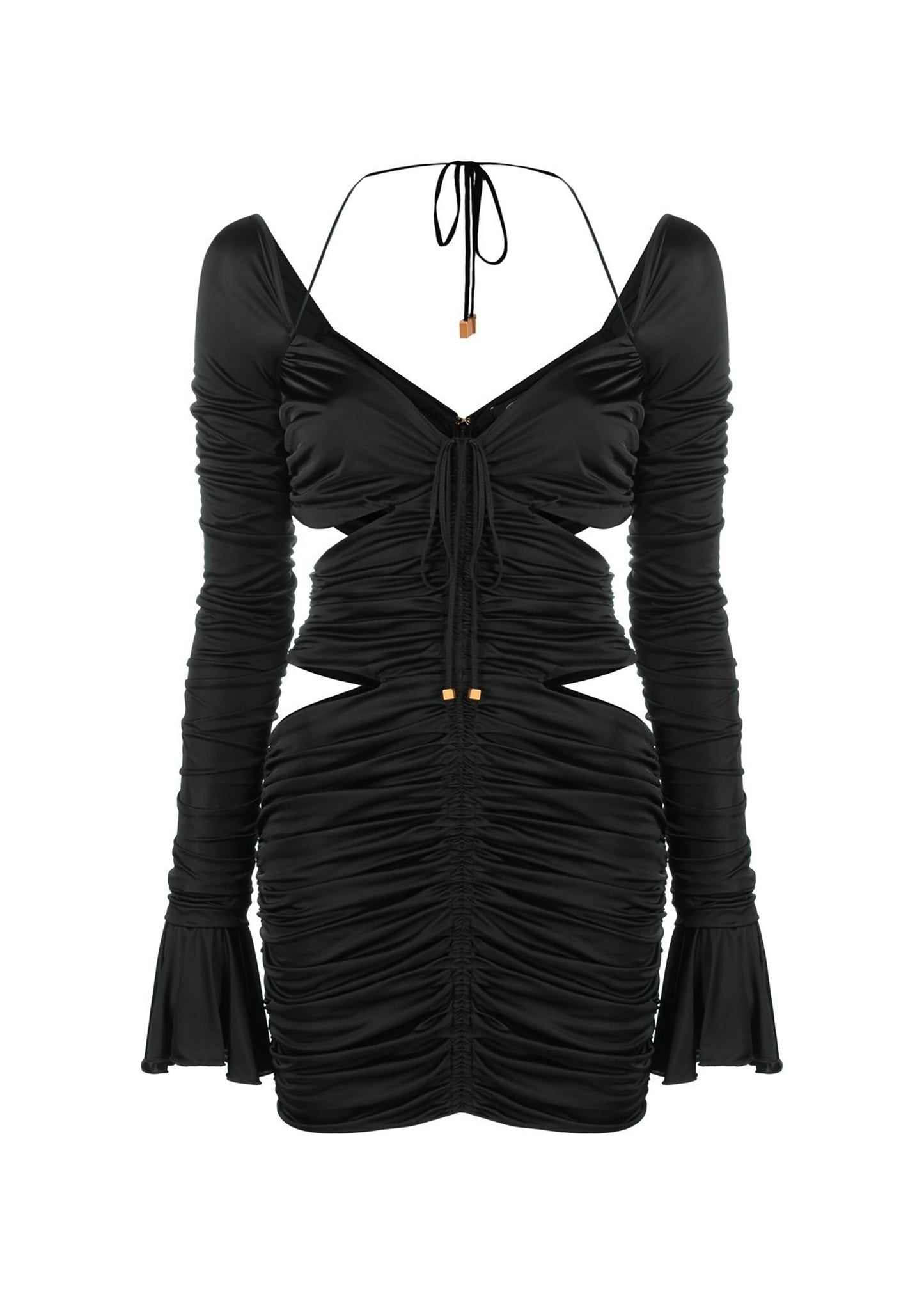 Cut-out Ruched Dress