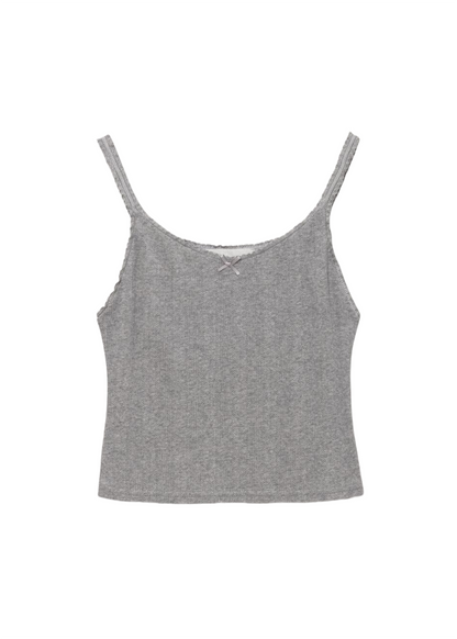Pointelle Sleeveless Top