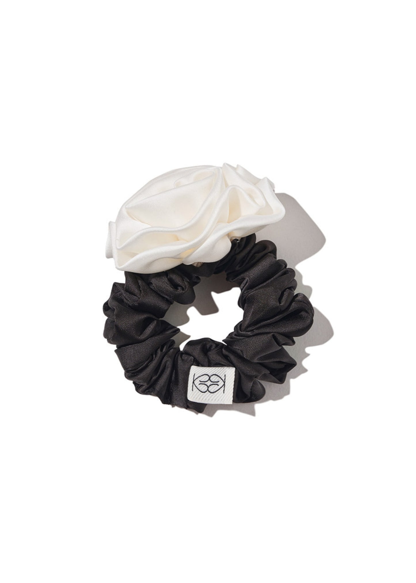 Satin Corsage Scrunchie