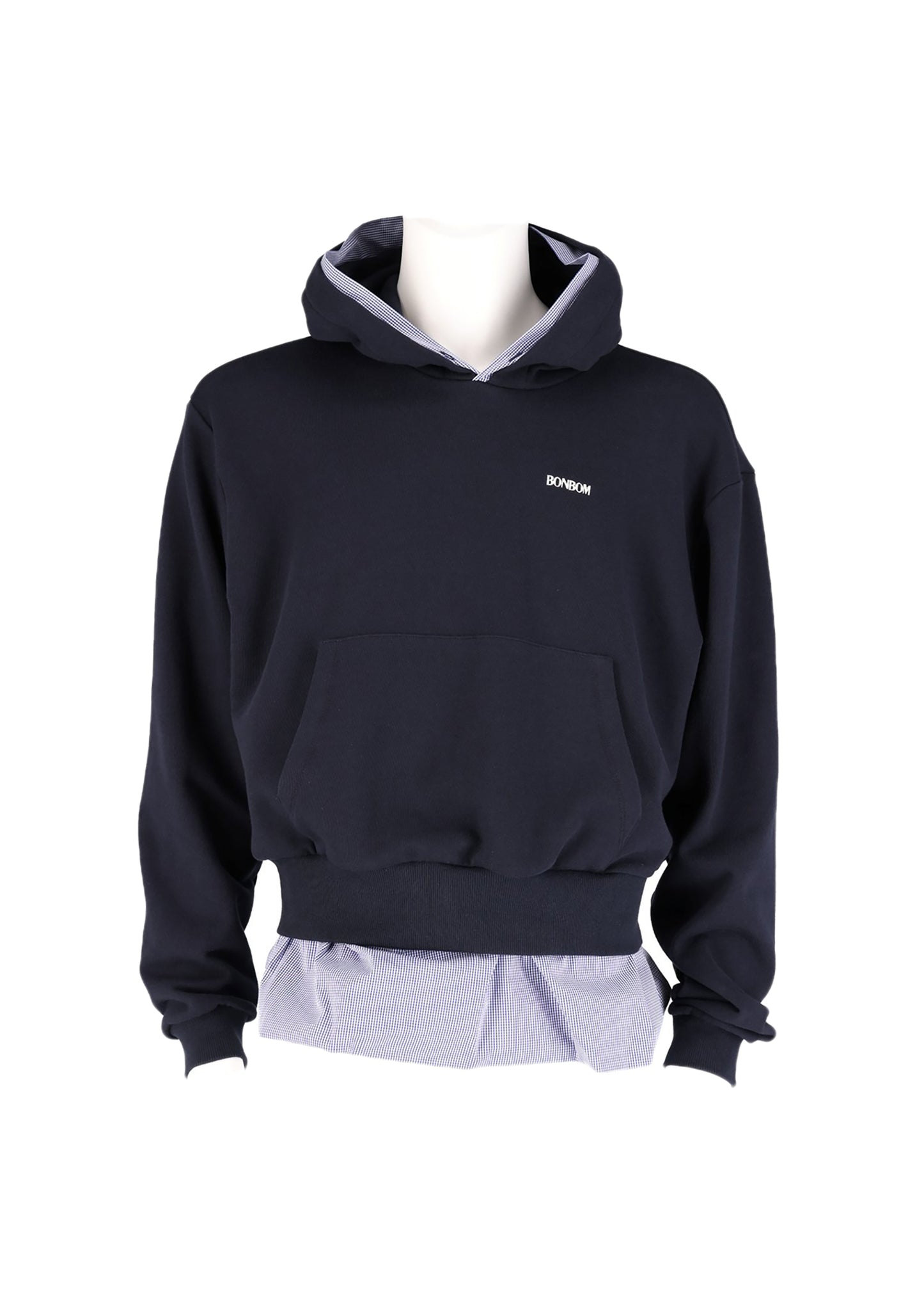 Fake Layering Hoodie