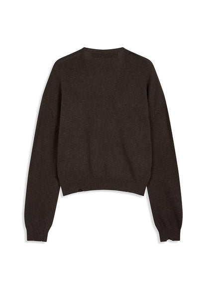 Wool Criss Cross Wrap Knit