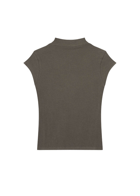 Half Neck Knit Top