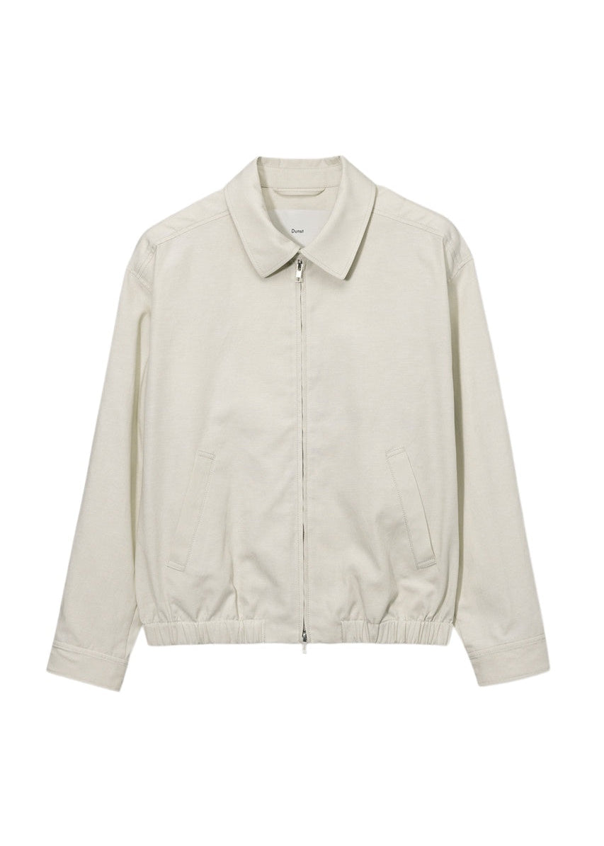 Collared Light Blouson Jacket