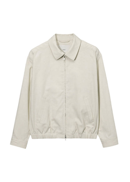 Collared Light Blouson Jacket