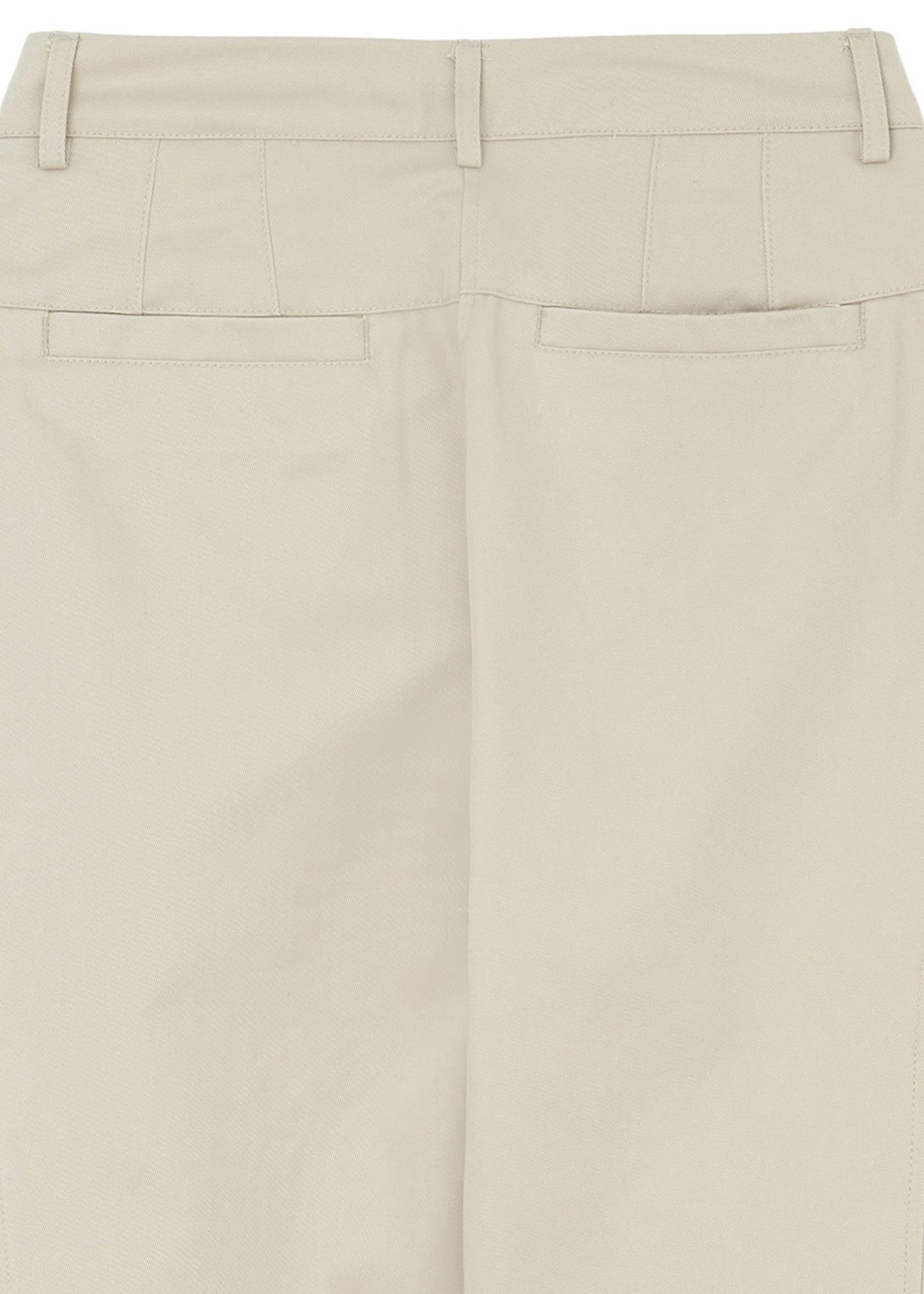 Curved Seam Wide Pants