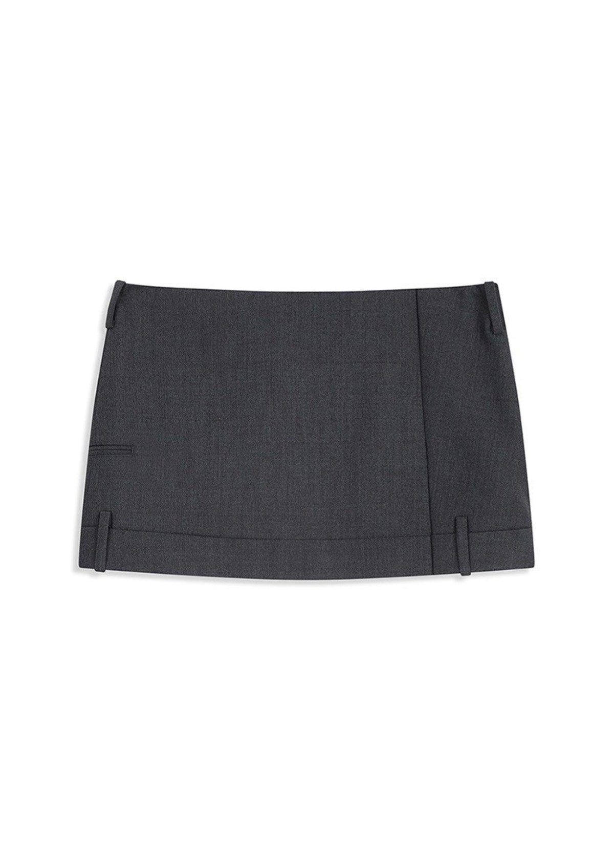 Tailored Trouser Mini Skirt