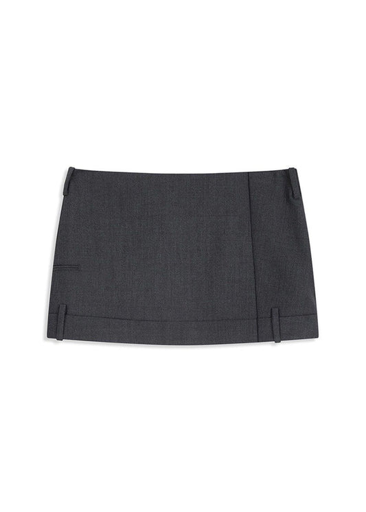 Tailored Trouser Mini Skirt