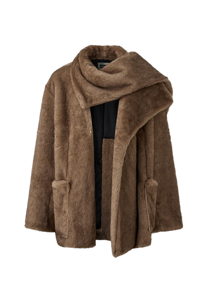 Soft Faux Fur Jacket