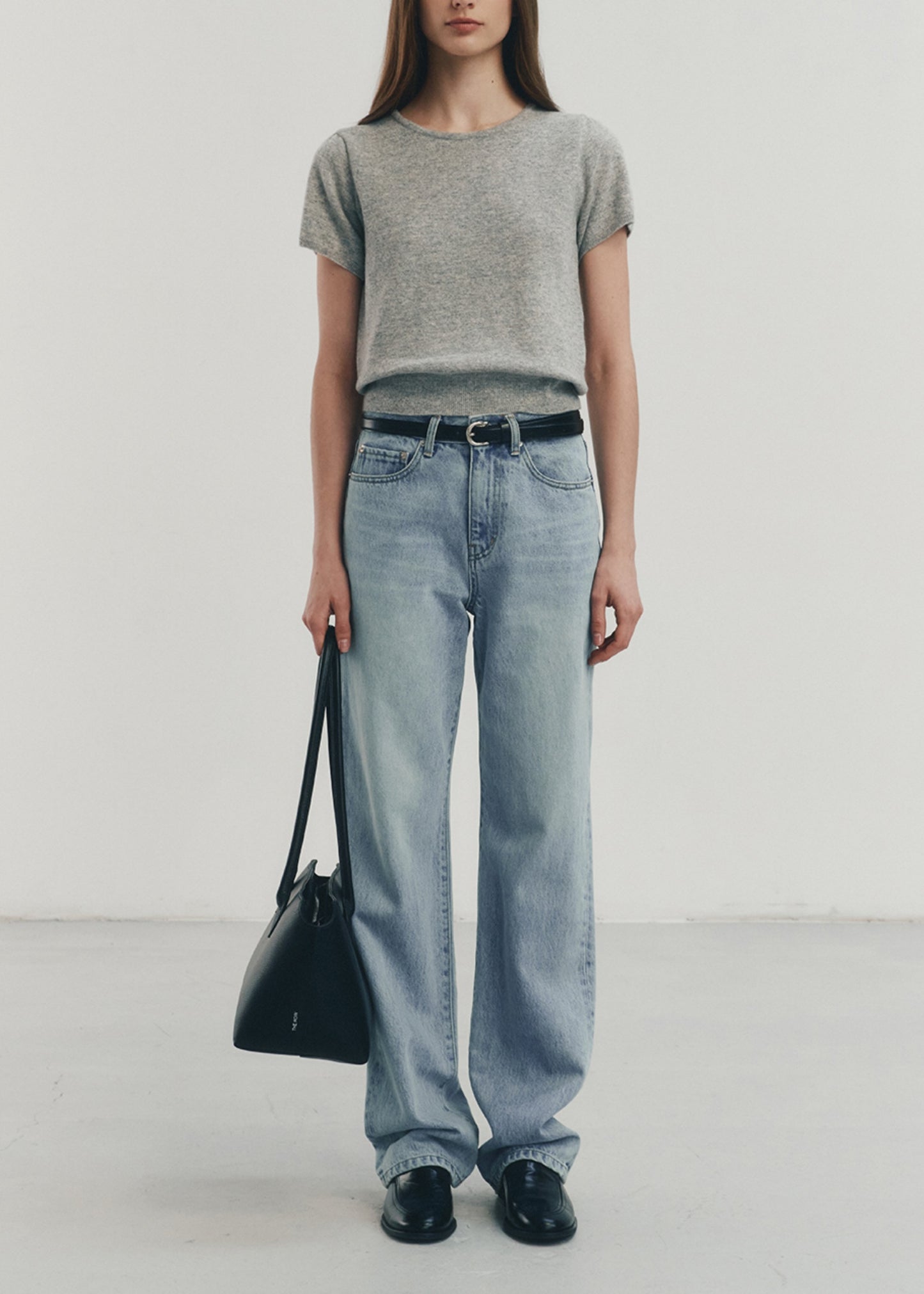 Petit Half Sleeves Knit Top