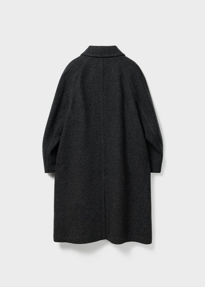 Cashmere Blend Raglan-sleeve Mac Coat