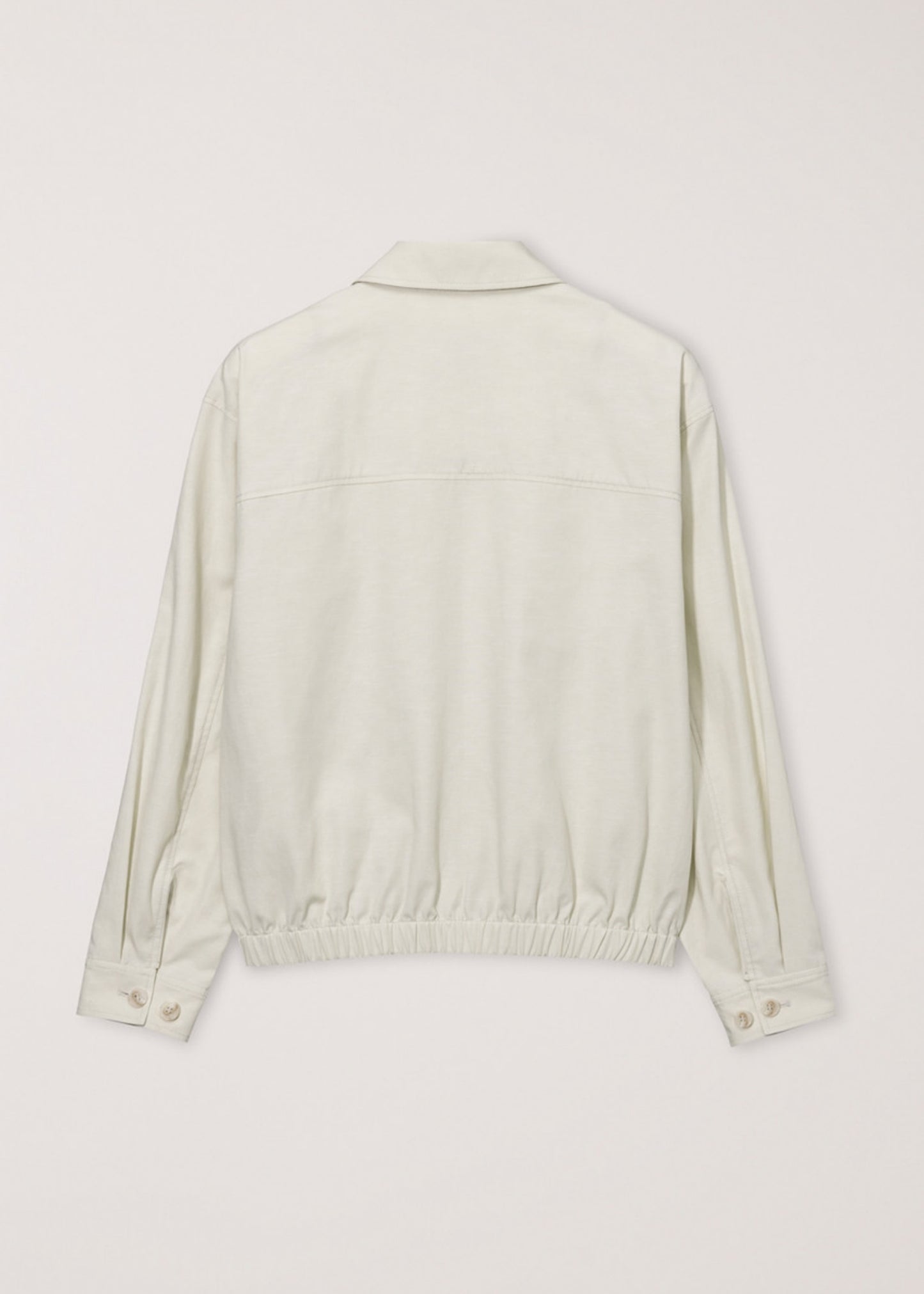 Collared Light Blouson Jacket