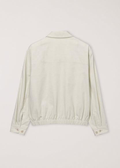 Collared Light Blouson Jacket
