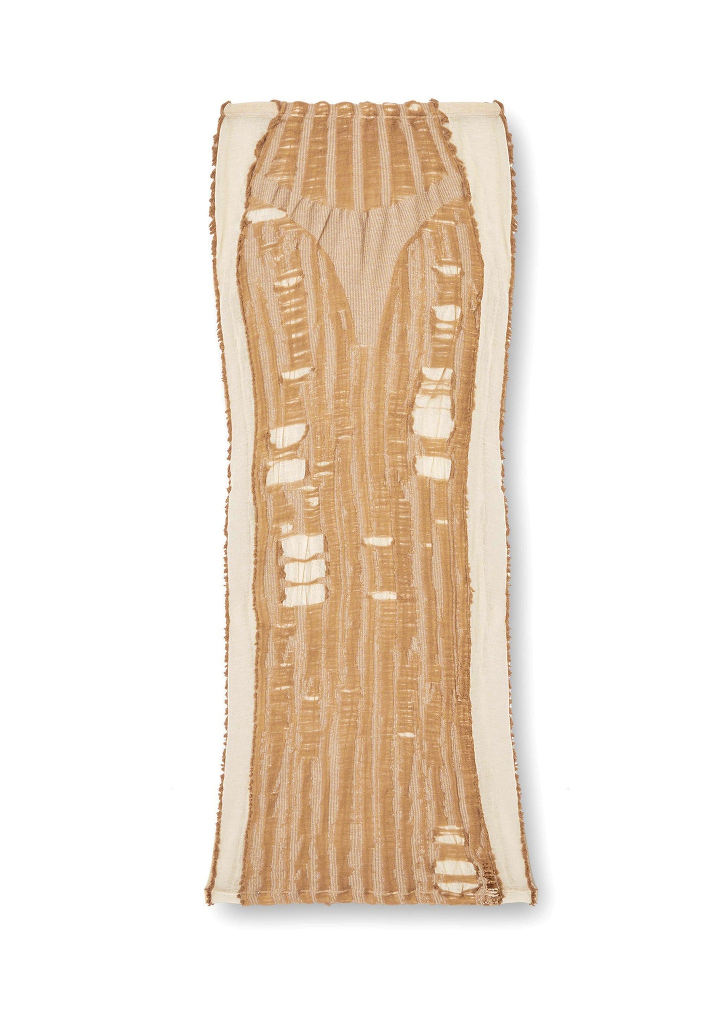 Seamless Midi Skirt with Lingerie Illusion