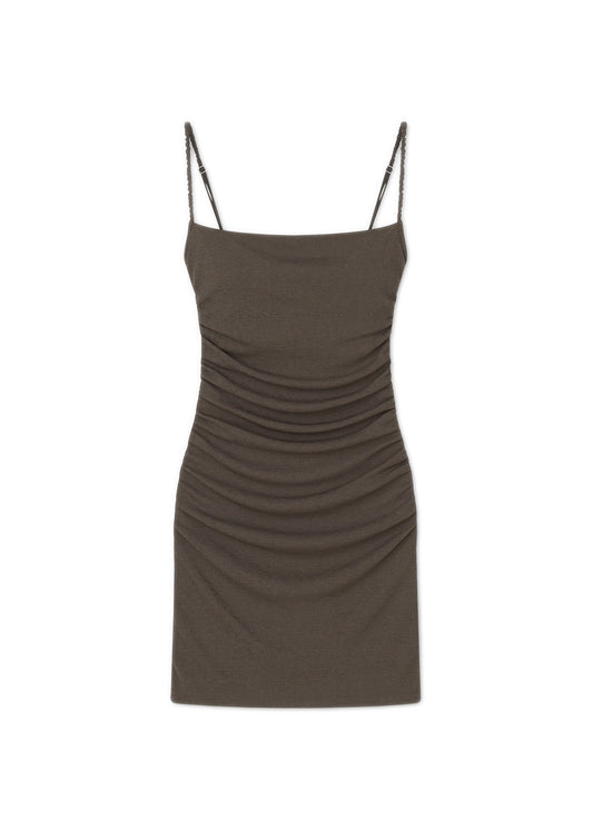 ADIE Mesh-Jersey Dress