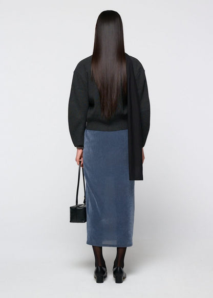 Rounded Sleeve Cardigan