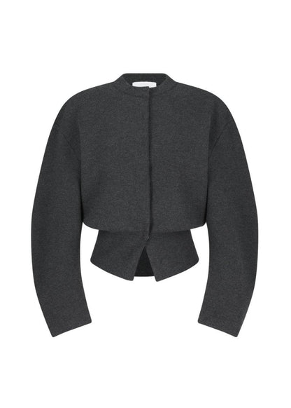 Rounded Sleeve Cardigan