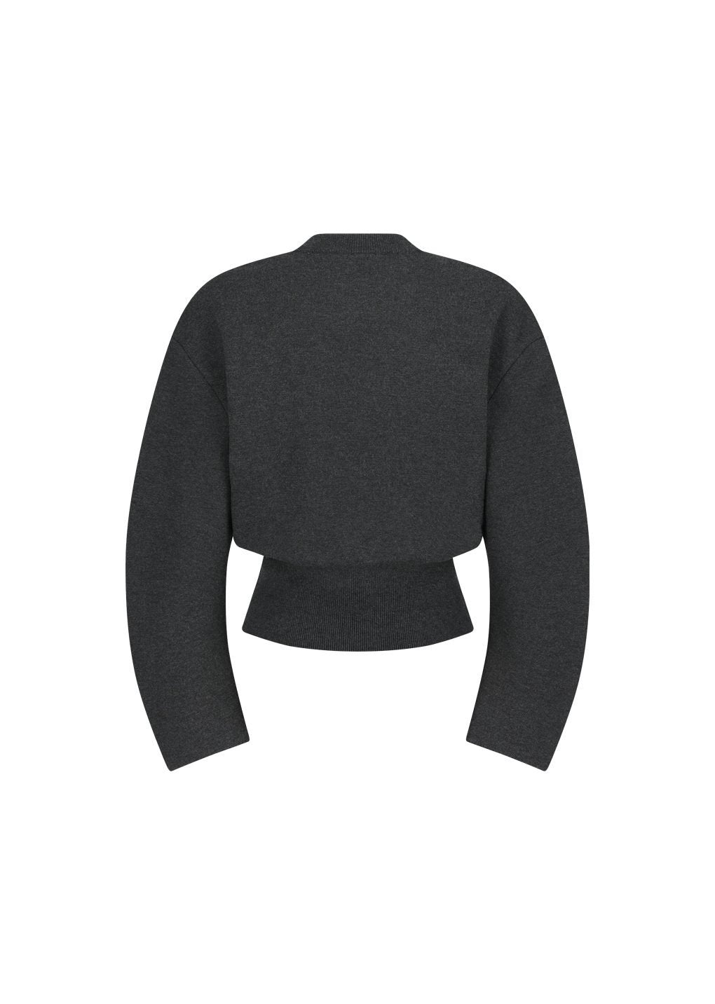 Rounded Sleeve Cardigan