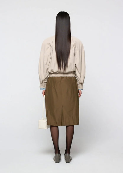 Cotton Nylon Blouson