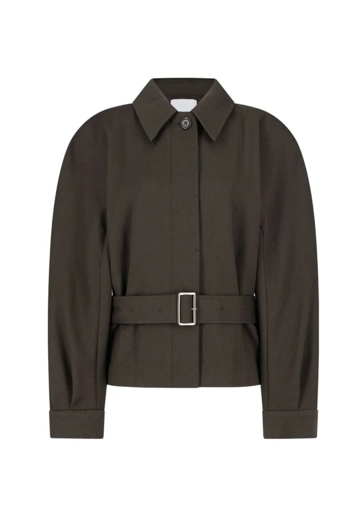 Belted Wool Jacket