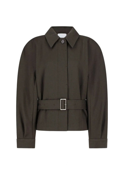 Belted Wool Jacket
