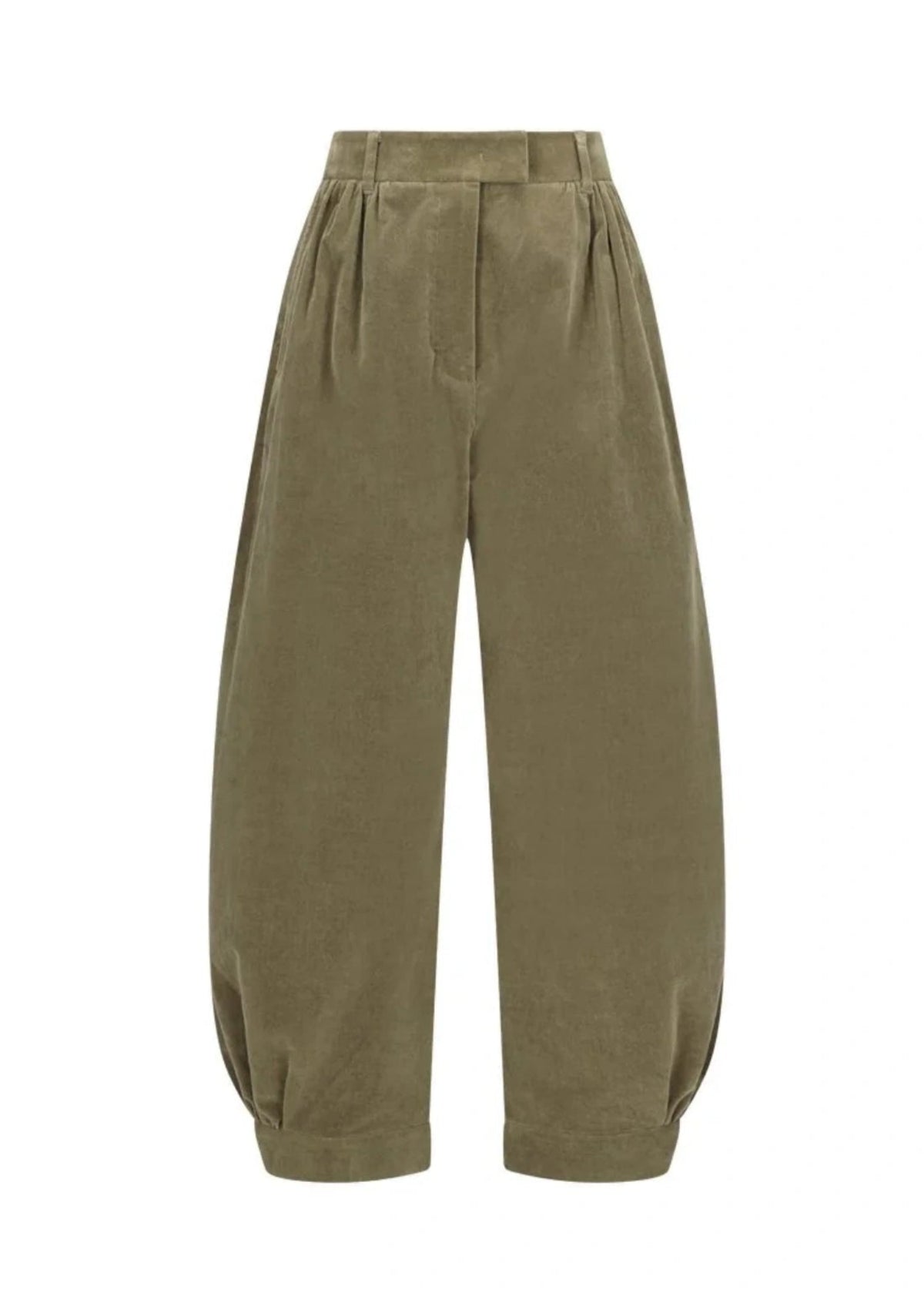 Velvet Shirring Pants