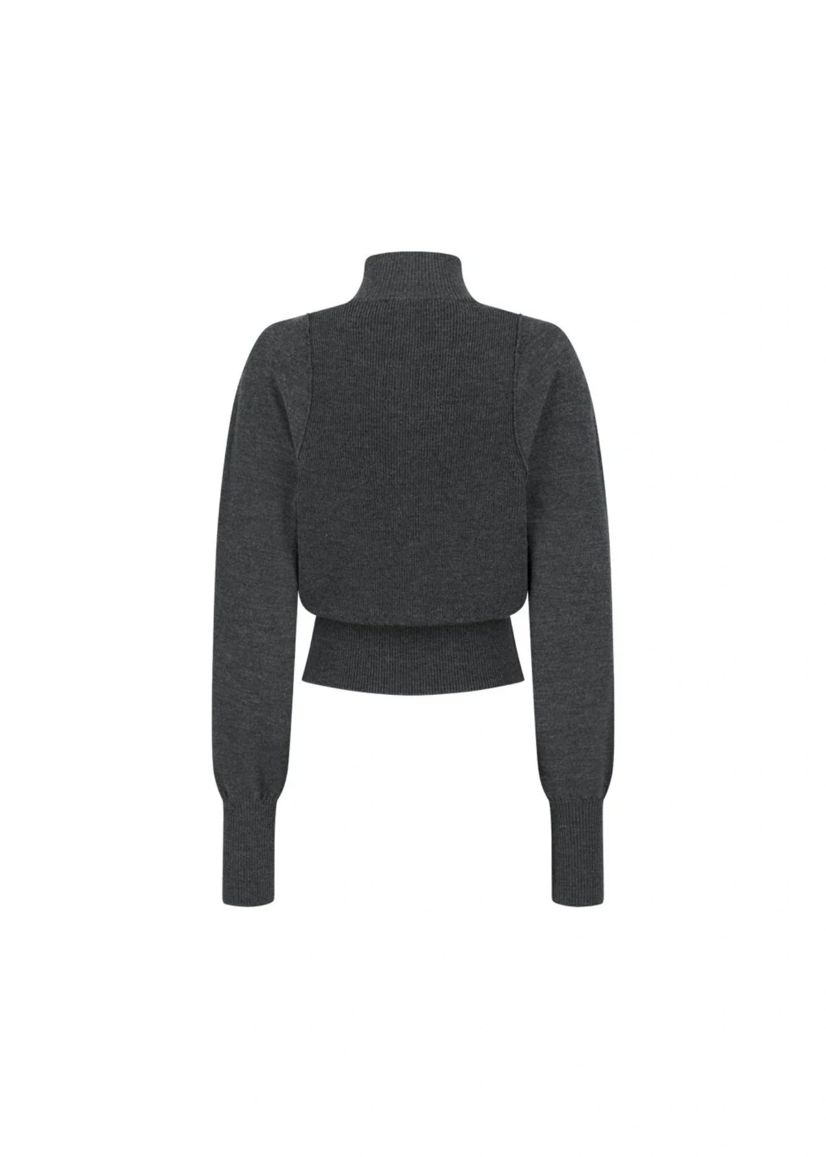 Blocking Button Up Cardigan