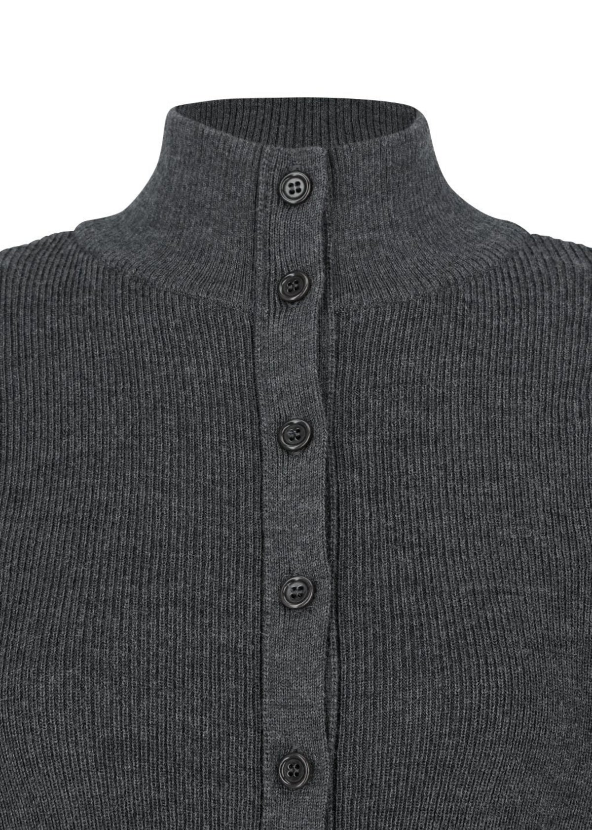 Blocking Button Up Cardigan